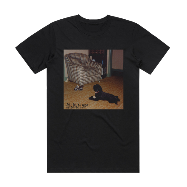 Avec pas dcasque Trois Chaudires De Sang Album Cover T-Shirt Black
