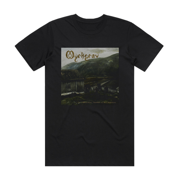 Myrkgrav Trollskau Skrmt Og Klabrenning Album Cover T-Shirt Black