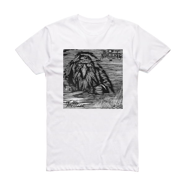 Ancient Trolltaar Album Cover T-Shirt White