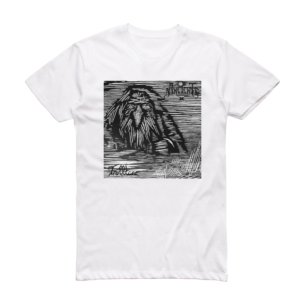 Ancient Trolltaar Album Cover T-Shirt White – ALBUM COVER T-SHIRTS