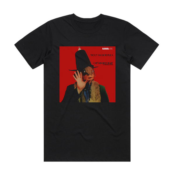 Captain Beefheart and His Magic Band Trout Mask Replica 2 Album Cover T-Shirt Black