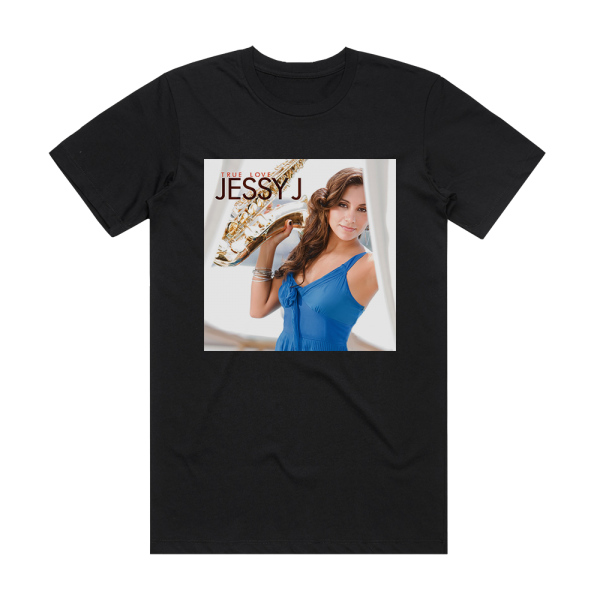 Jessy J True Love Album Cover T-Shirt Black