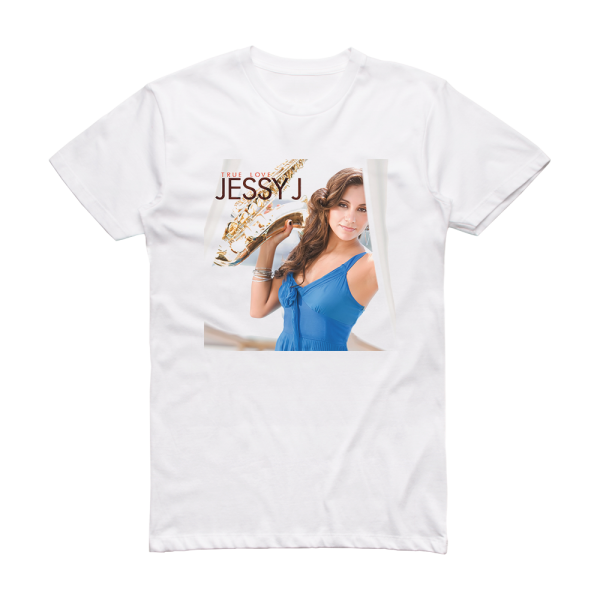 Jessy J True Love Album Cover T-Shirt White