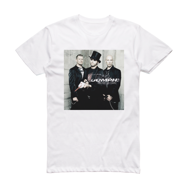 Oomph Truth Or Dare Album Cover T-Shirt White