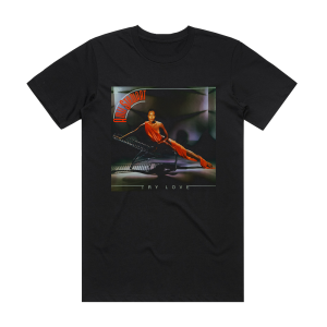 Amii Stewart Try Love Album Cover T-Shirt Black