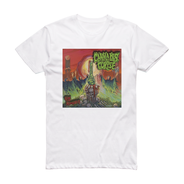 Cannabis Corpse Tube Of The Resinated 2 Album Cover T-Shirt White