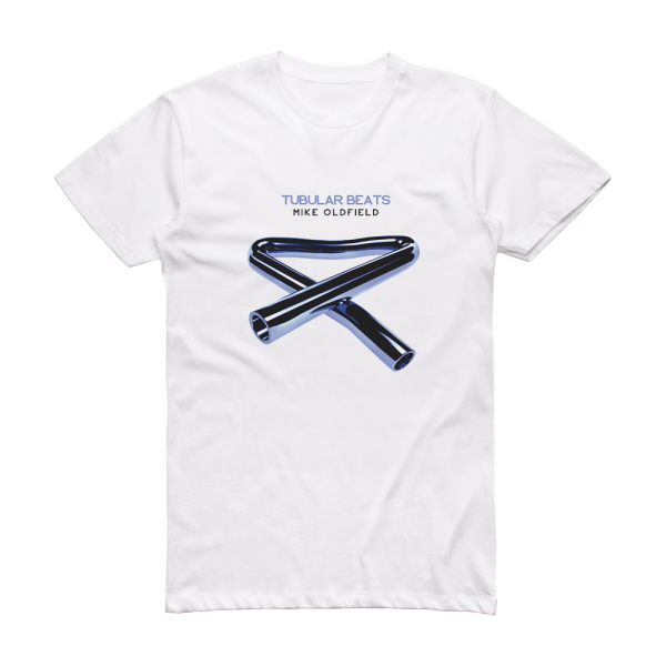 Mike Oldfield Tubular Beats Album Cover T-Shirt White