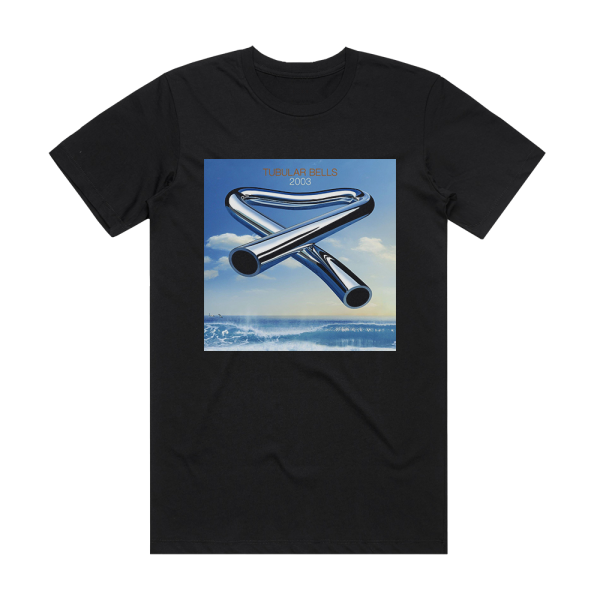 Mike Oldfield Tubular Bells 2003 Album Cover T-Shirt Black