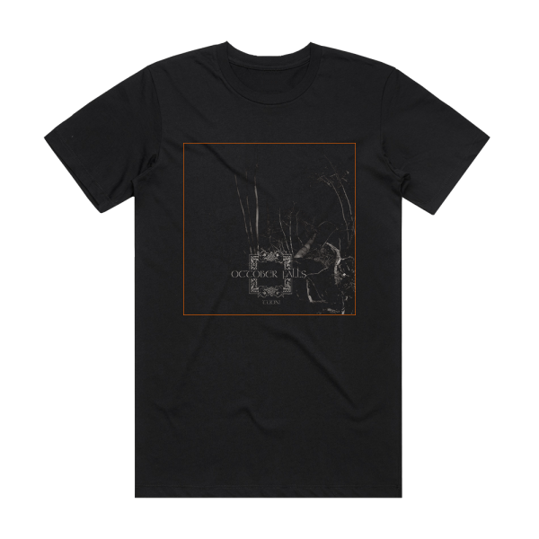 October Falls Tuoni Album Cover T-Shirt Black