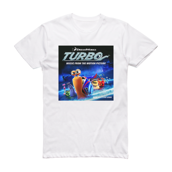 Henry Jackman Turbo Music From The Motion Picture Album Cover T-Shirt White