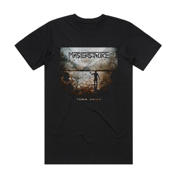 Masterstroke Turn Away Album Cover T-Shirt Black