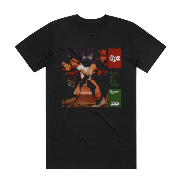 dead prez Turn Off The Radio The Mixtape Volume 1 Album Cover T-Shirt Black