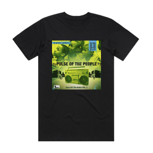 dead prez Turn Off The Radio The Mixtape Volume 3 Pulse Of The People Album Cover T-Shirt Black