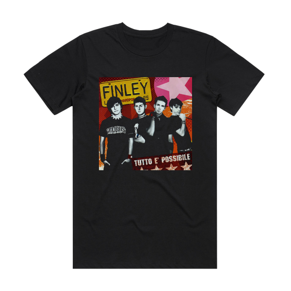 Finley Tutto Possibile Album Cover T-Shirt Black