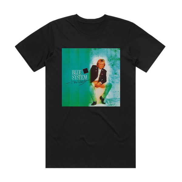 Blue System Twilight Album Cover T-Shirt Black
