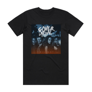 Cover Drive Twilight Remixes Album Cover T-Shirt Black