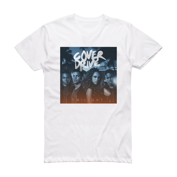 Cover Drive Twilight Remixes Album Cover T-Shirt White