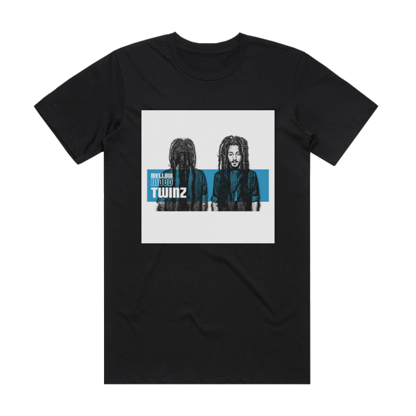 Mellow Mood Twinz Album Cover T-Shirt Black