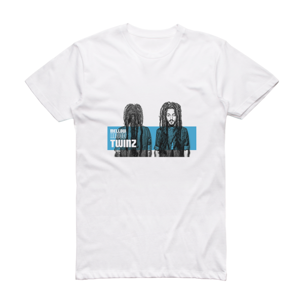 Mellow Mood Twinz Album Cover T-Shirt White