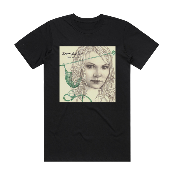 Lene Marlin Twist The Truth Album Cover T-Shirt Black