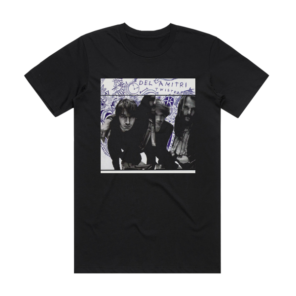 Del Amitri Twisted Album Cover T-Shirt Black