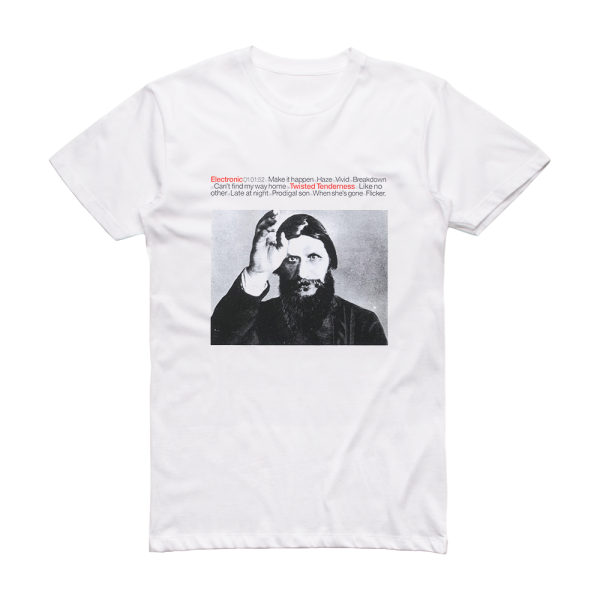 Electronic Twisted Tenderness Album Cover T-Shirt White