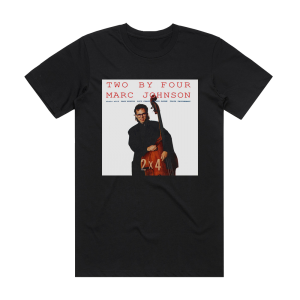 Marc Johnson Two By Four Two By Four Album Cover T-Shirt Black