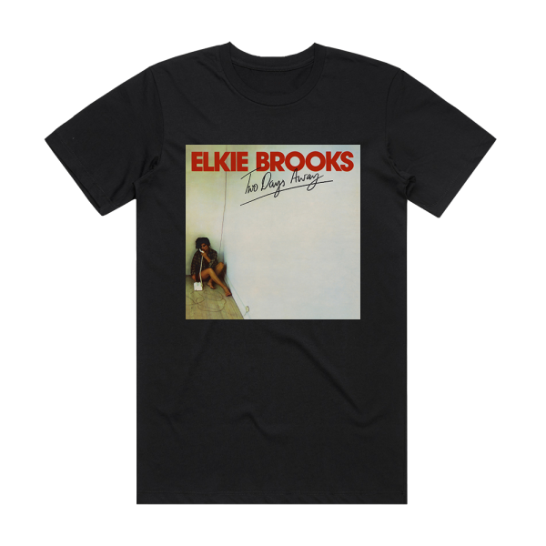 Elkie Brooks Two Days Away Album Cover T-Shirt Black