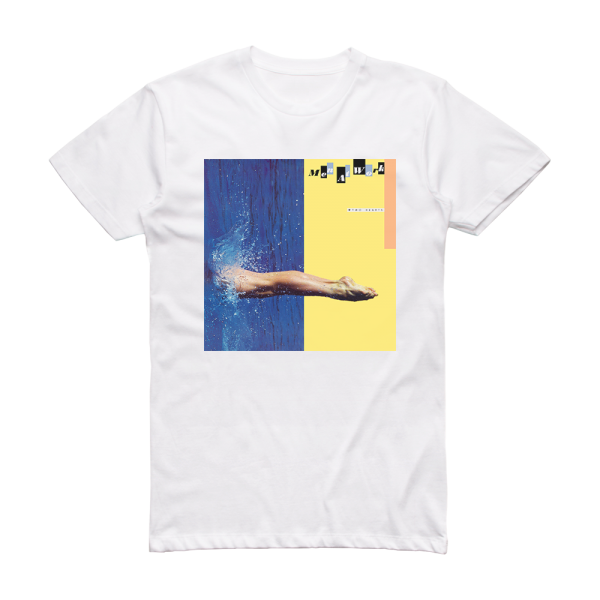 Men at Work Two Hearts 1 Album Cover T-Shirt White