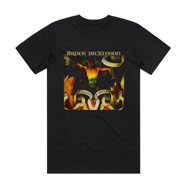 Bruce Dickinson Tyranny Of Souls Album Cover T-Shirt Black