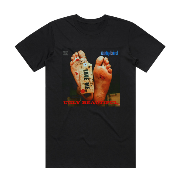 Babybird Ugly Beautiful Album Cover T-Shirt Black
