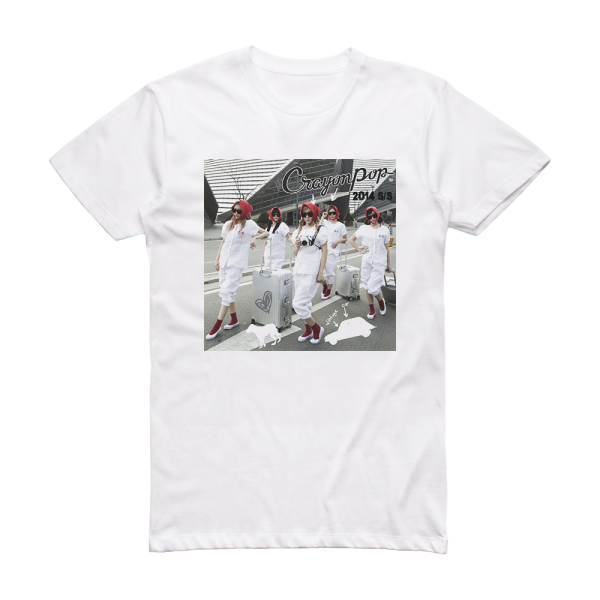 Crayon Pop Uh Ee Album Cover T-Shirt White