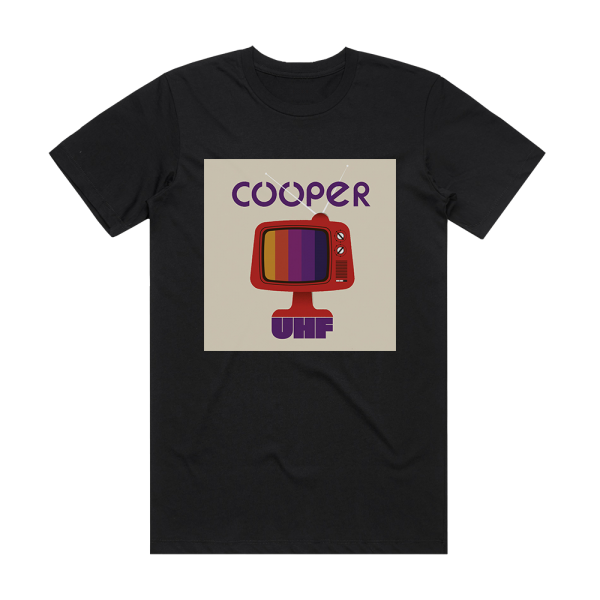 Cooper Uhf Album Cover T-Shirt Black