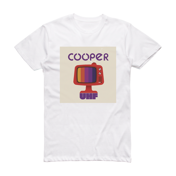 Cooper Uhf Album Cover T-Shirt White