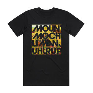 Mountain Mocha Kilimanjaro Uhuru Peak Album Cover T-Shirt Black