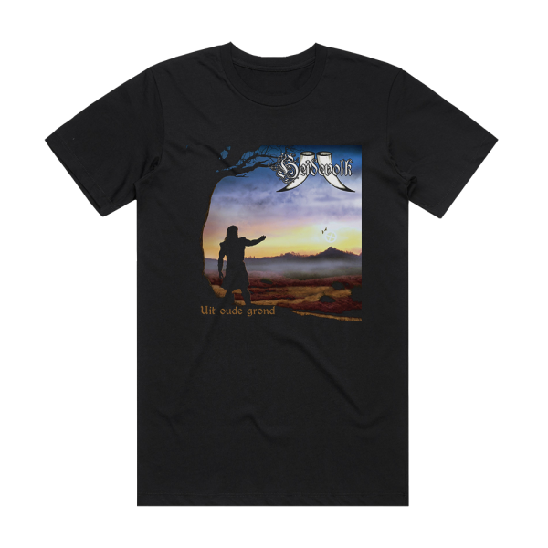 Heidevolk Uit Oude Grond Album Cover T-Shirt Black