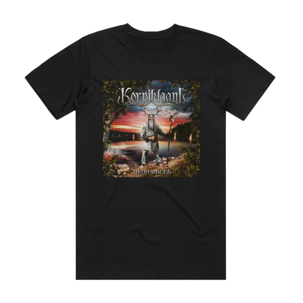 Korpiklaani Ukon Wacka Album Cover T-Shirt Black