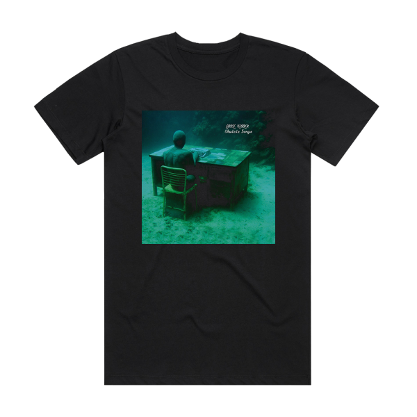 Eddie Vedder Ukulele Songs Album Cover T-Shirt Black
