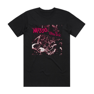 MU330 Ultra Panic Album Cover T-Shirt Black