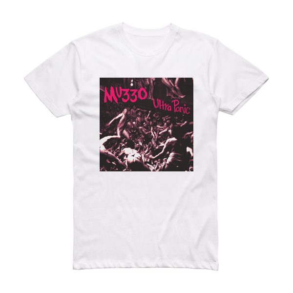 MU330 Ultra Panic Album Cover T-Shirt White