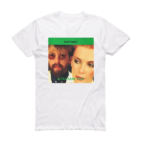 Eurythmics Ultra Rare Trax Album Cover T-Shirt White