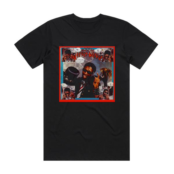 Bootsy Collins Ultra Wave Album Cover T-Shirt Black