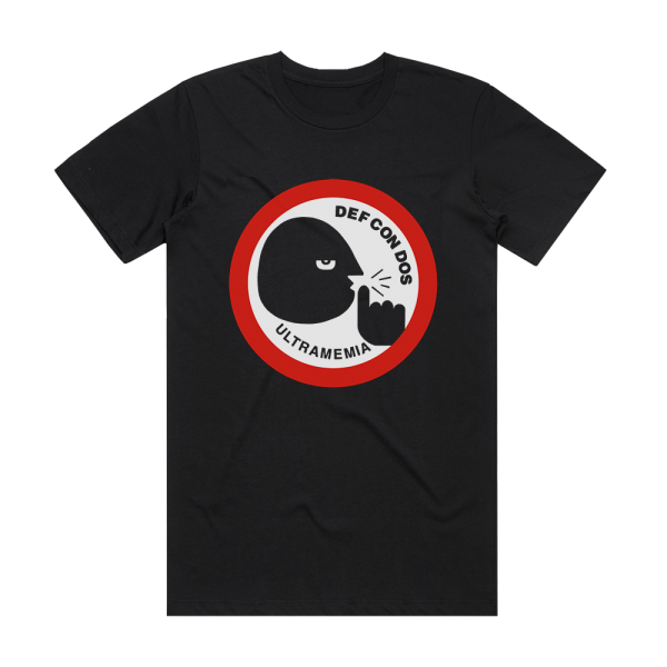 Def Con Dos Ultramemia Album Cover T-Shirt Black