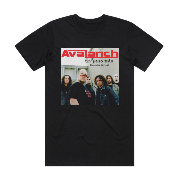 Avalanch Un Paso Ms Album Cover T-Shirt Black