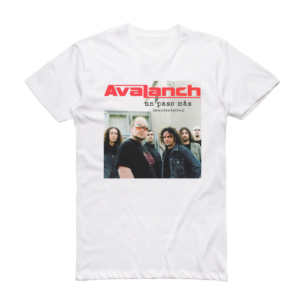 Avalanch Un Paso Ms Album Cover T-Shirt White