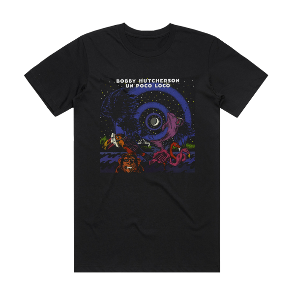 Bobby Hutcherson Un Poco Loco Album Cover T-Shirt Black