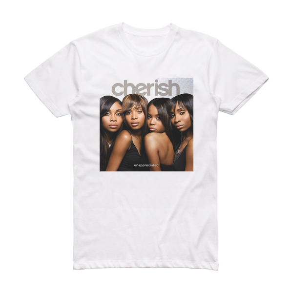 Cherish Unappreciated Album Cover T-Shirt White