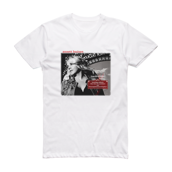 Annett Louisan Unausgesprochen 2 Album Cover T-Shirt White