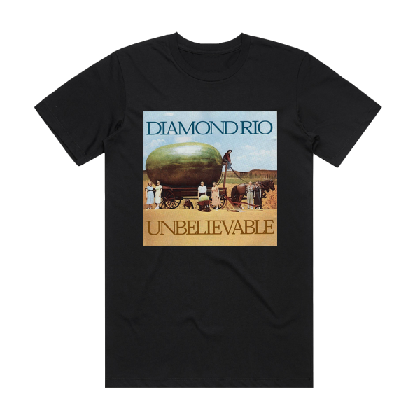 Diamond Rio Unbelievable Album Cover T-Shirt Black