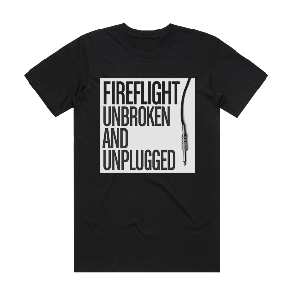 Fireflight Unbroken And Unplugged Album Cover T-Shirt Black